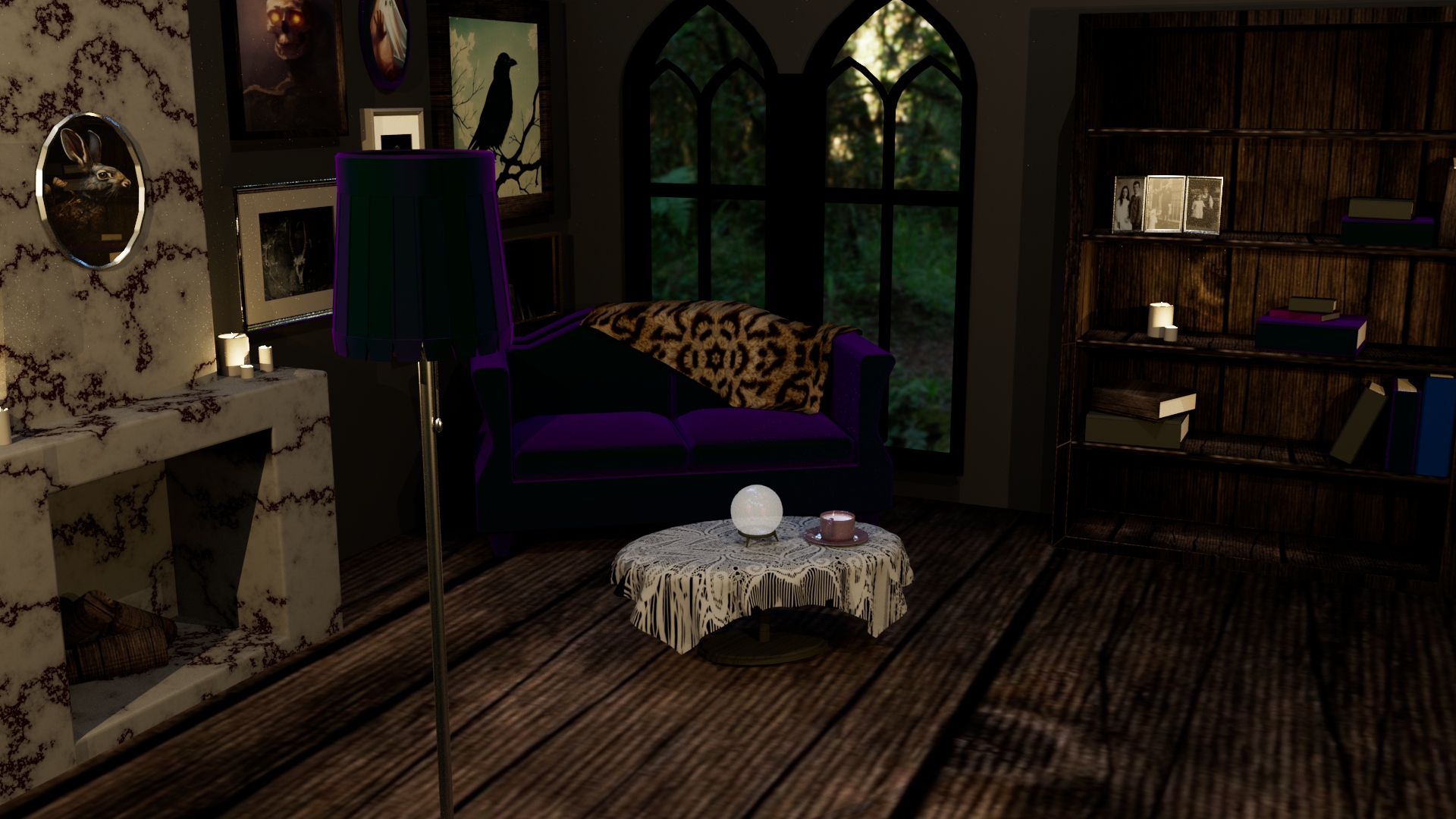 3D room model